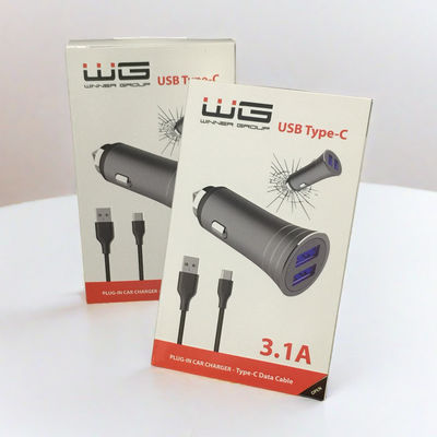 Κουτί συσκευασίας χαρτιού με τρύπες για καταναλωτικά ηλεκτρονικά