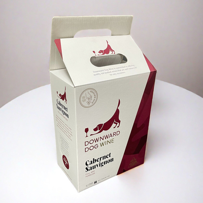 Αγορά Λευκό χαρτόνι Tuck Mailer Box για συσκευασία βλεφαρίδων Custom Hot Stamping Logo online manufacture